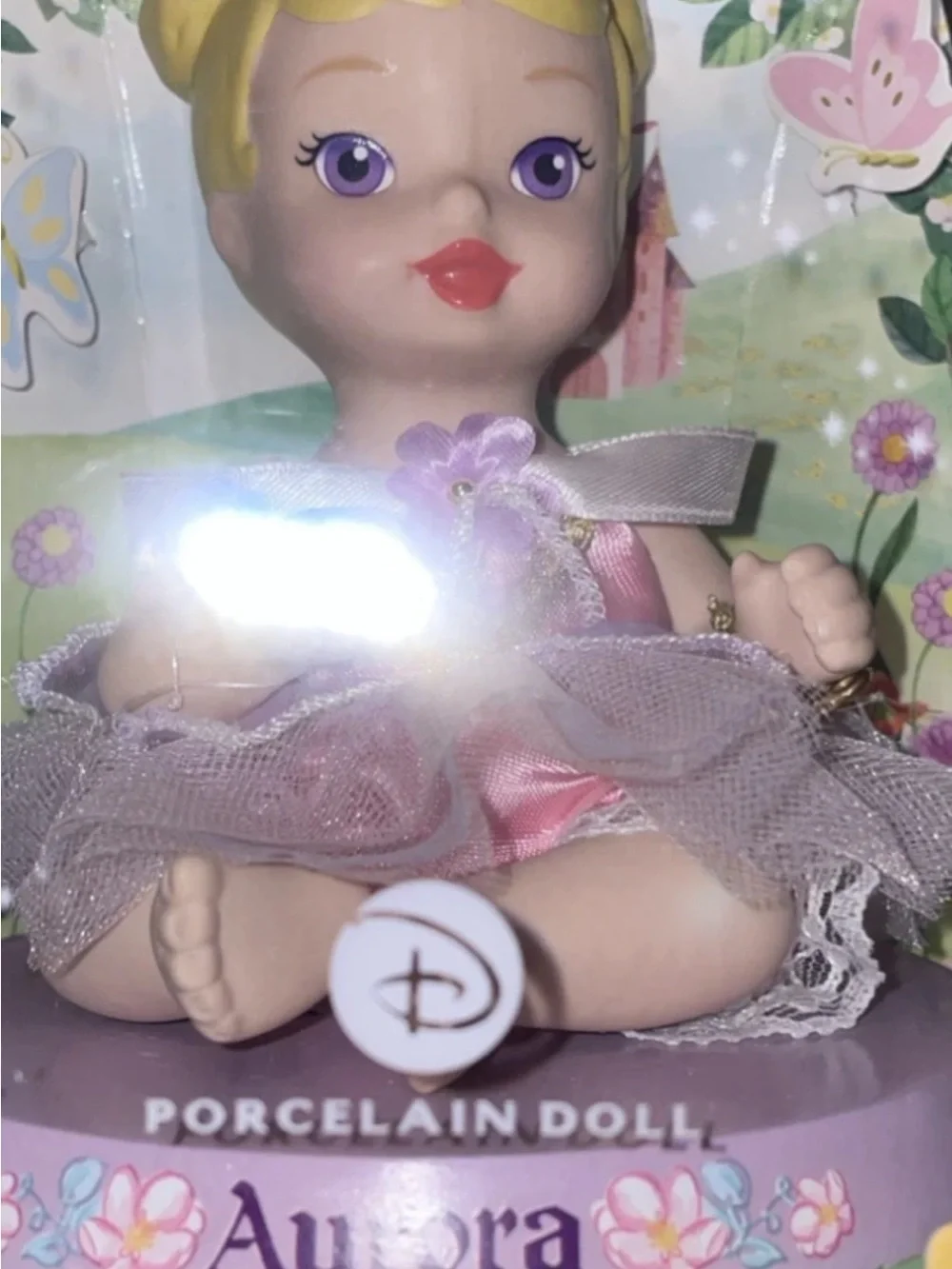 Disney Aurora Nursery 2006 porcelain doll. New in box! Vintage!